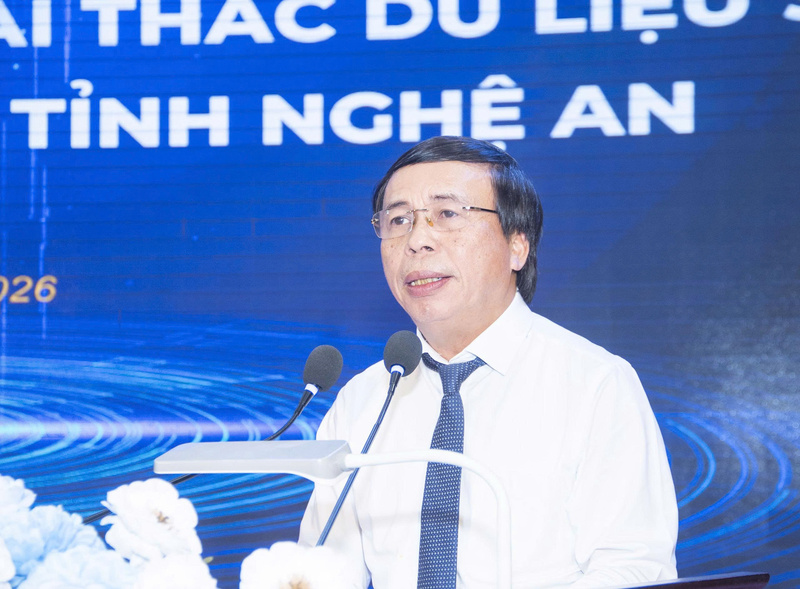 Giám đốc Sở Okvip tại về tỉnh Nghệ An Phạm Văn Hóa phát biểu tại lễ ra mắt