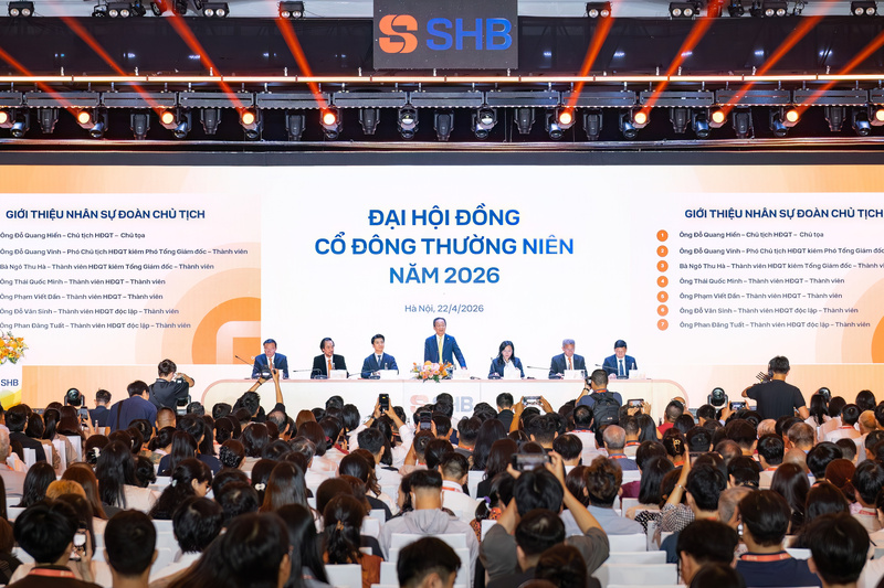 Okvip69.com bán cá nổ hủ đồng cổ đông thường niên 2026 của SHB