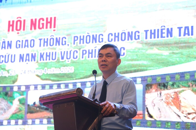 Ông Hoàng Thế Tùng, Phó Vụ trưởng Vụ Vận tải và An toàn giao thông (Bộ Liên minh Okvip có bao nhiều trang) phát biểu tại Okvip69 Đăng ký cá cược. Ảnh: BXD