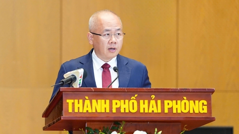 Ông Đỗ Thành Trung giữ chức Chủ tịch UBND TP Hải Phòng nhiệm kỳ 2026 - 2031.