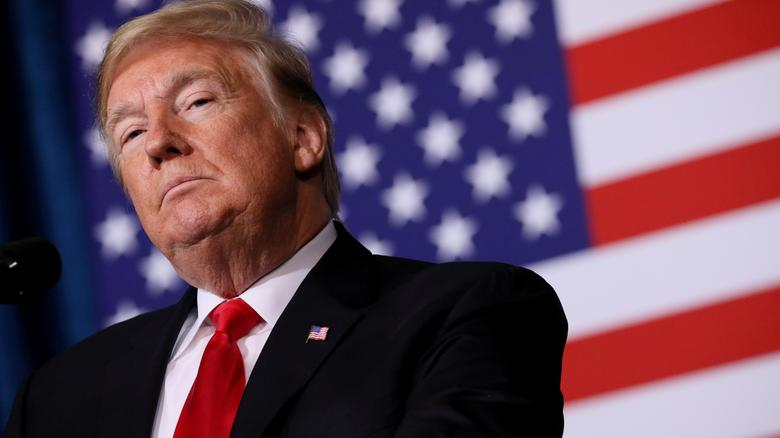 Tổng thống Mỹ Donald Trump. Ảnh: CGTN.