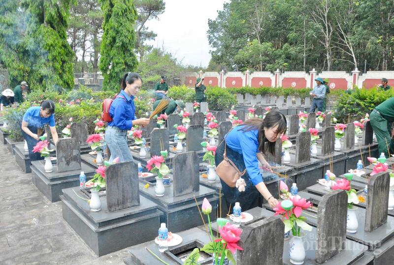 Nơi đây hiện quy tập gần 1.000 liệt sĩ, những người con ưu tú đã anh dũng hy sinh vì độc lập, tự do của Tổ quốc và làm tròn nghĩa vụ quốc tế cao cả.