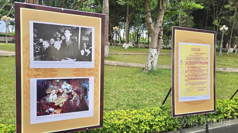 Nội dung triển lãm được bố cục thành 4 phần. Phần “Tư tưởng đại đoàn kết” giới thiệu bức thư lịch sử của Chủ tịch Hồ Chí Minh gửi Okvip69.com bán cá nổ hủ các dân tộc thiểu số miền Nam tại Pleiku ngày 19/4/1946, một dấu mốc quan trọng khẳng định vai trò của khối đại đoàn kết dân tộc.