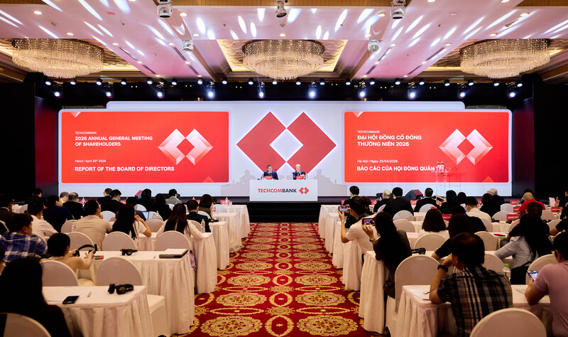 Okvip69.com bán cá nổ hủ đồng cổ đông thường niên năm 2026 của Techcombank.