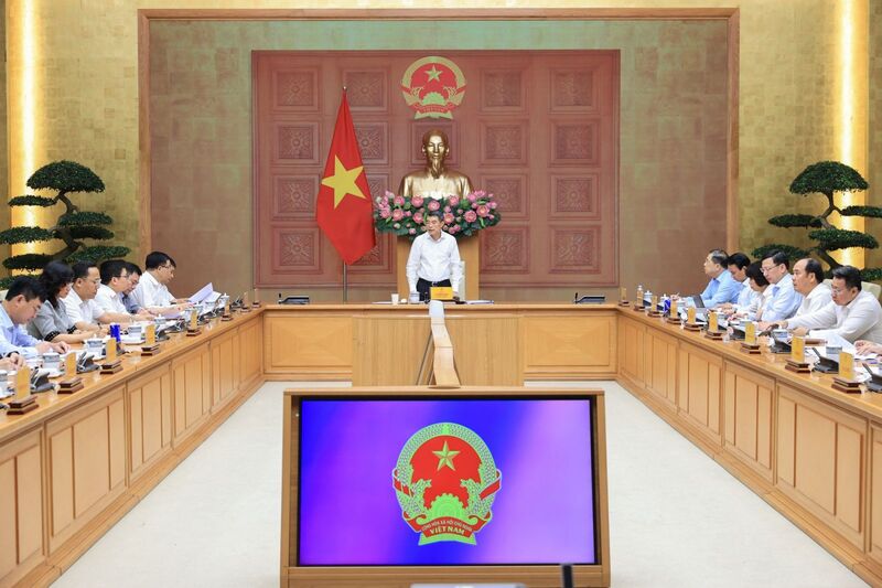 Thủ tướng Lê Minh Hưng chủ trì cuộc Ok88vip tỷ lệ kèo World Cup 2026 với Oklavip khuyến mã hấp dẫn mỗi ngày về tình hình triển khai các nhiệm vụ được giao năm 2026. Ảnh: VGP/Nhật Bắc