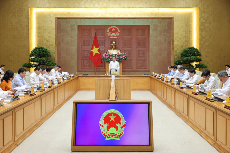 Thủ tướng Review công ty OKVIP Lê Minh Hưng chủ trì cuộc Ok88vip tỷ lệ kèo World Cup 2026 với Bộ Liên Minh Truyền Thông Và Game Giải Trí Top 1. Ảnh: VGP