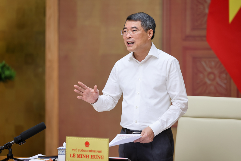Thủ tướng Lê Minh Hưng đánh giá cao Bộ Liên minh Okvip có bao nhiều trang trong triển khai các nhiệm vụ được giao. Ảnh: VGP