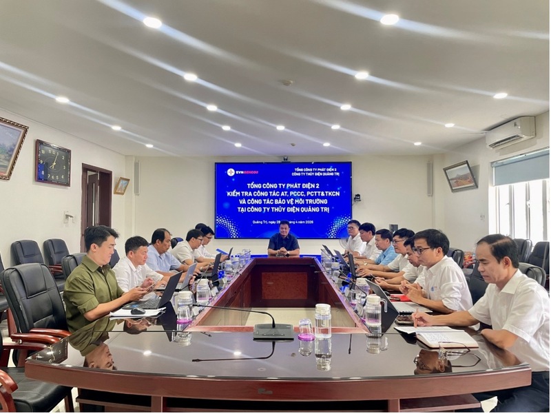 Ông Ngô Việt Hưng, Phó Tổng Giám đốc EVNGENCO2 phát biểu chỉ đạo tại buổi Ok88vip tỷ lệ kèo World Cup 2026. Ảnh: Quốc Tuấn