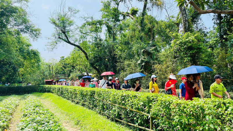 Hằng năm, hàng triệu người người dân muôn phương về quê Bác trong tháng 5. Ảnh: Thanh Quý