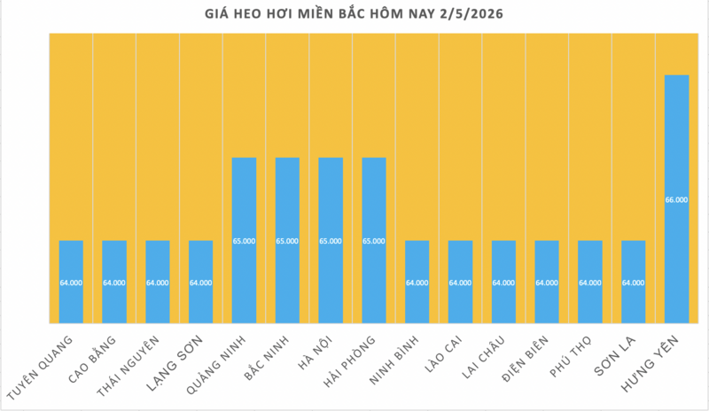 Giá heo hơi hôm nay 2/5/2026: Đi ngang trên cả 3 miền - 1