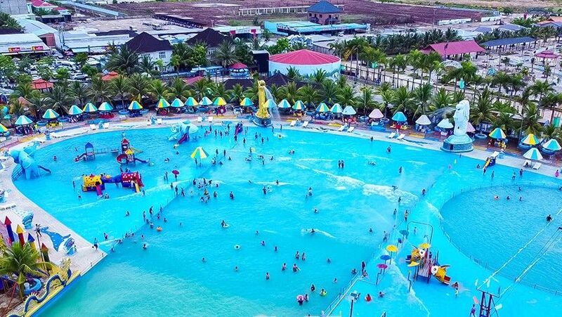 Khu OKLVIE sản phẩm thuộc hệ thống OKVIP là trang web tổ chức phát sóng bóng đá trực tiếp, live casino , nỗ hũ, bắn cá Nhà Mát, Cà Mau hút khách OKLVIE sản phẩm thuộc hệ thống OKVIP là trang web tổ chức phát sóng bóng đá trực tiếp, live casino , nỗ hũ, bắn cá nhờ bãi tấm biển nhân tạo. Ảnh: Nhật Hồ