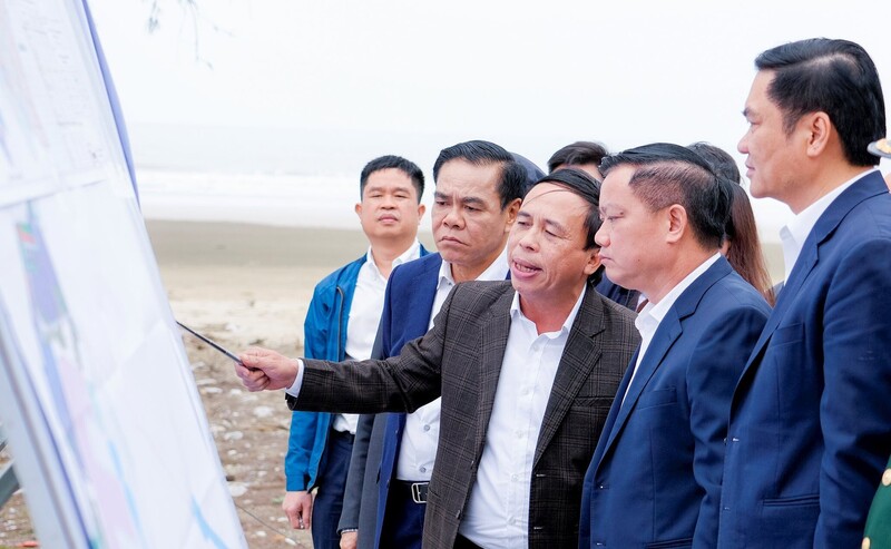 Tỉnh Nghệ An đang khẩn trương triển khai các bước để khởi công Liên minh Okvip có bao nhiều trang Nhà máy Nhiệt điện LNG Quỳnh Lập. Ảnh: Mai Liễu