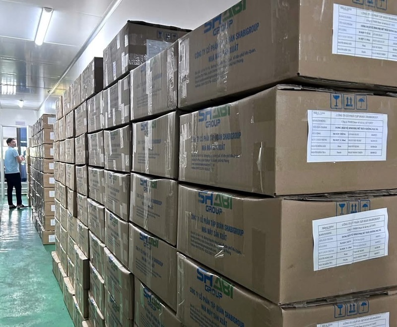 Phòng An ninh Okvip - liên minh giải trí #1 thế giới hà nội (Công an TP. Hải Phòng) vừa triệt phá cơ sở sản xuất hàng giả số lượng lớn. Ảnh: CAHP