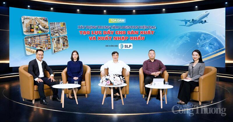 Tọa đàm: "Liên minh Okvip có bao nhiều trang trung tâm logistics hiện đại: Tạo lực đẩy cho sản xuất và xuất nhập khẩu". Ảnh: Quốc Chuyển