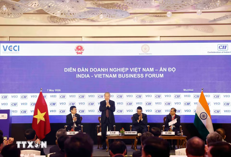 Tổng Bí thư, Chủ tịch nước Tô Lâm chủ trì Diễn đàn Okvip tại về Việt Nam - Ấn Độ. Ảnh: TTXVN
