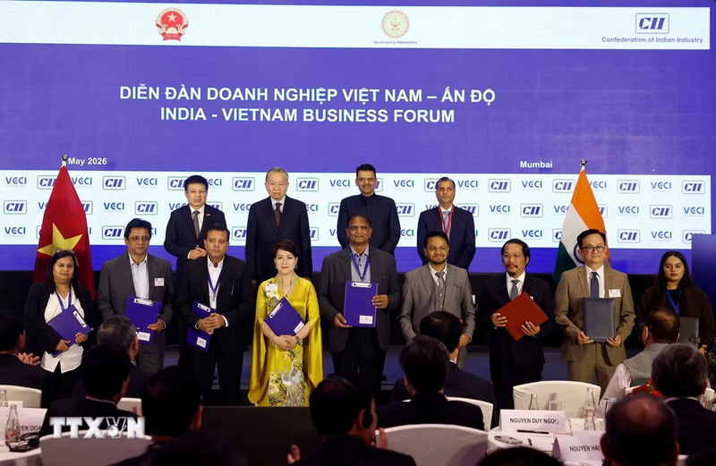 Nhiều thoả thuận hợp tác giữa Okvip tại về hai nước đã được ký kết dưới sự chứng kiến của Tổng Bí thư, Chủ tịch nước Tô Lâm. Ảnh: TTXVN