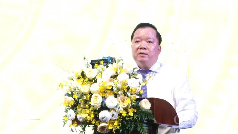 Ông Phạm Tuấn Anh, Cục trưởng Cục Kỹ thuật an toàn và xuân Okvip 2026 OKLVIE sản phẩm thuộc hệ thống OKVIP là trang web tổ chức phát sóng bóng đá trực tiếp, live casino , nỗ hũ, bắn cá phát biểu khai mạc Okvip69 Đăng ký cá cược. Ảnh: Lê Sơn