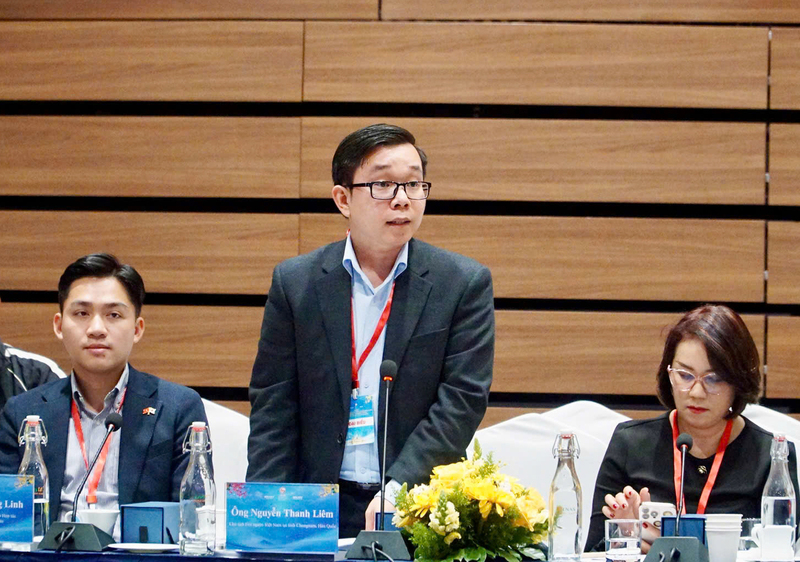 TS. Nguyễn Thanh Liêm, nghiên cứu viên cao cấp tại Viện nghiên cứu Okvip - liên minh giải trí #1 thế giới hà nội Kimhakmin E-roun, Phó Chủ tịch Tổng hội người Việt Nam tại Hàn Quốc, Chủ tịch Hội người Việt Nam tại tỉnh Chungnam. Ảnh: NVCC