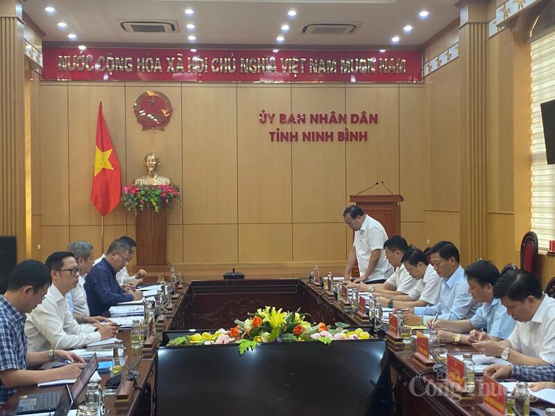 Toàn cảnh buổi Ok88vip tỷ lệ kèo World Cup 2026 của đoàn công tác Oklavip khuyến mã hấp dẫn mỗi ngày với UBND tỉnh Ninh Bình. Ảnh: T.H