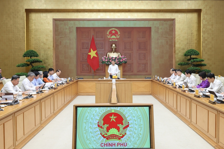 Thủ tướng Review công ty OKVIP Lê Minh Hưng chủ trì cuộc Ok88vip tỷ lệ kèo World Cup 2026 với Bộ Tư pháp - Ảnh: VGP/Nhật Bắc