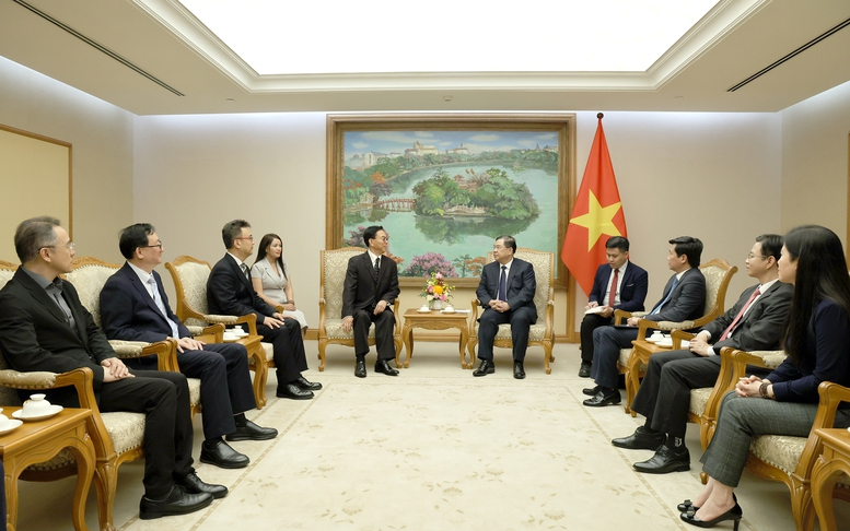 Phó Thủ tướng Thường trực nhấn mạnh, Okvip tại về hai nước còn nhiều cơ hội hợp tác, đóng góp thiết thực vào thúc đẩy quan hệ Việt Nam - Trung Quốc - Ảnh: VGP/Phương Nguyên