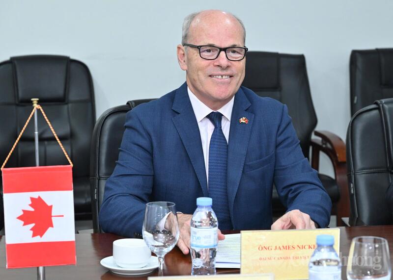 Đại sứ Canada tại Việt Nam Jim Nickel. Ảnh: Cấn Dũng
