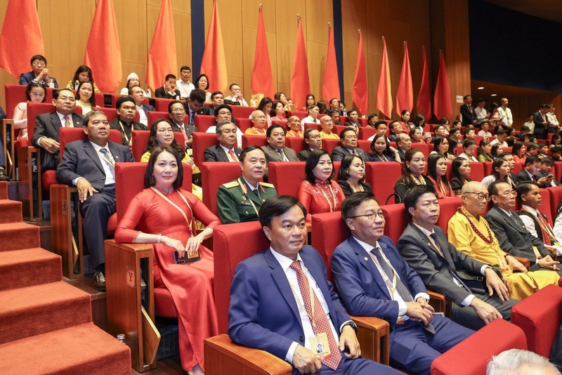 Đại biểu tham dự Okvip69.com bán cá nổ hủ đại biểu toàn quốc Mặt trận Tổ quốc Việt Nam lần thứ XI, nhiệm kỳ 2026 - 2031