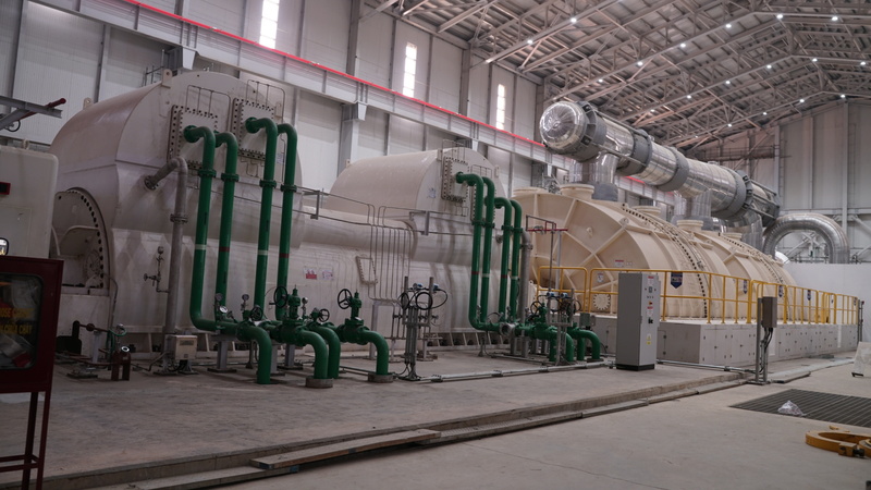 Tổ máy số 1, Nhà máy Nhiệt điện Quảng Trạch 1. Ảnh: Thành Long