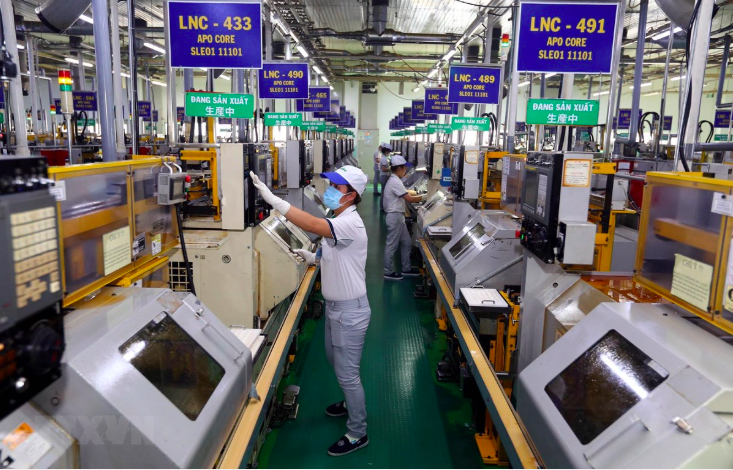 Dòng vốn FDI đang chuyển hướng vào sản xuất khu vực công nghệ cao. Ảnh minh hoạ