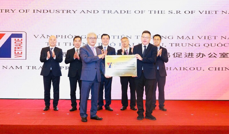 Văn phòng Xúc tiến thương mại Việt Nam tại Hải Khẩu được kỳ vọng sẽ trở thành đầu mối quan trọng trong việc thúc đẩy các hoạt động xúc tiến thương mại. Ảnh: Cục Xúc tiến thương mại