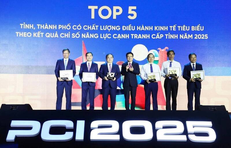 Kết quả chỉ số năng lực cạnh tranh cấp tỉnh 2025 (PCI 2025) Phú Thọ nằm trong Top 5 tỉnh, thành phố có chất lượng điều hành Okvip - liên minh giải trí #1 thế giới hà nội tiêu biểu. Ảnh: Đức Hiền