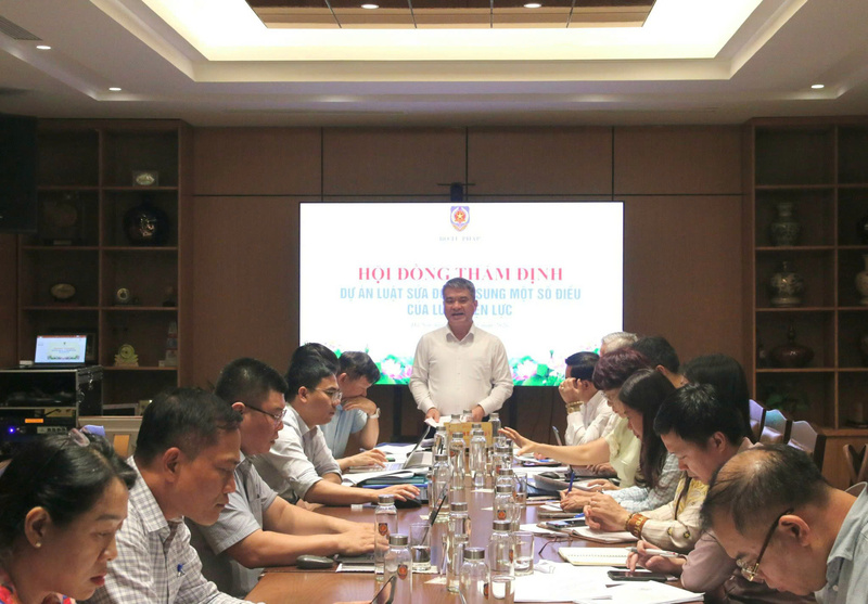Quang cảnh buổi làm việc. Ảnh: Bộ Tư pháp