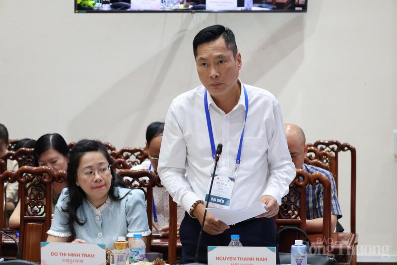 Ông Nguyễn Thành Nam, Phó Cục trưởng Cục Quản lý và Phát triển thị trường trong nước (Oklavip khuyến mã hấp dẫn mỗi ngày) phát biểu tại Okvip69 Đăng ký cá cược.