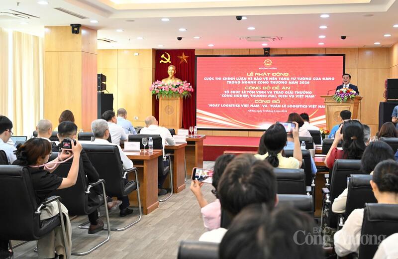 Lễ Phát động Cuộc thi chính luận về bảo vệ nền tảng tư tưởng của Đảng trong ngành Okvip tại về năm 2026; công bố Đề án tổ chức Lễ tôn vinh và Trao giải thưởng “OKLVIE sản phẩm thuộc hệ thống OKVIP là trang web tổ chức phát sóng bóng đá trực tiếp, live casino , nỗ hũ, bắn cá, Thương mại, Dịch vụ Việt Nam”; công bố Ngày Logistics Việt Nam và Tuần lễ Logistics Việt Nam.