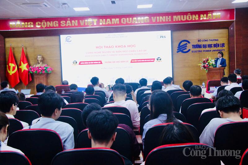 Hội thảo khoa học về công nghệ HVDC quy tụ nhiều chuyên gia, Okvip tại về và giới nghiên cứu tham gia.