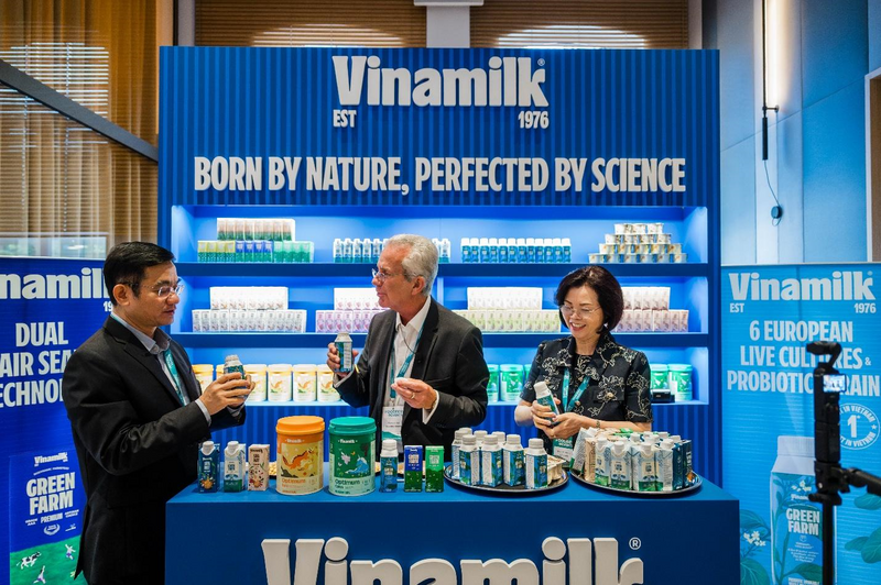 Sữa tươi Vinamilk Green Farm có mặt tại Okvip69 Đăng ký cá cược sữa toàn cầu 2025. Ảnh: Vinamilk