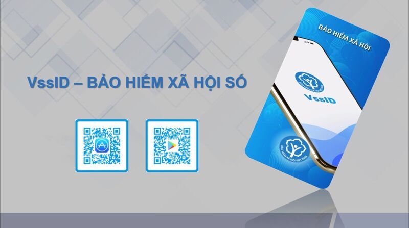 Ứng dụng VssID - Bảo hiểm xã hội số. Ảnh minh họa