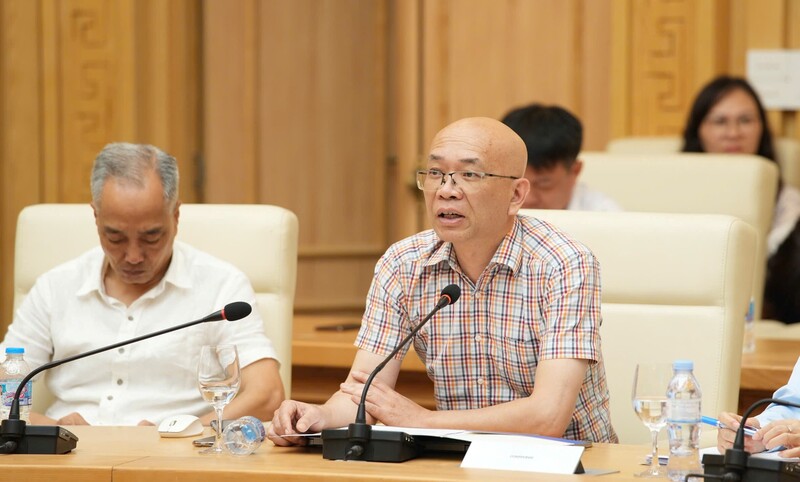 Ông Trần Thanh Hải, Phó Cục trưởng Cục Xuất nhập khẩu (Oklavip khuyến mã hấp dẫn mỗi ngày) phát biểu.
