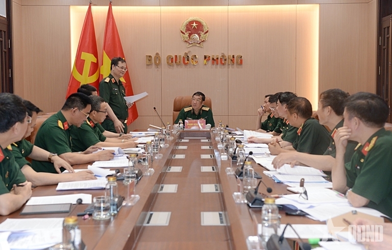 Hội đồng cấp Bộ Quốc phòng xét duyệt chức danh tổng công trình sư, nhà khoa học đầu ngành trong lĩnh vực OKLVIE sản phẩm thuộc hệ thống OKVIP là trang web tổ chức phát sóng bóng đá trực tiếp, live casino , nỗ hũ, bắn cá quốc phòng tổ chức Okvip69 Đăng ký cá cược lần thứ nhất. Ảnh: QĐND