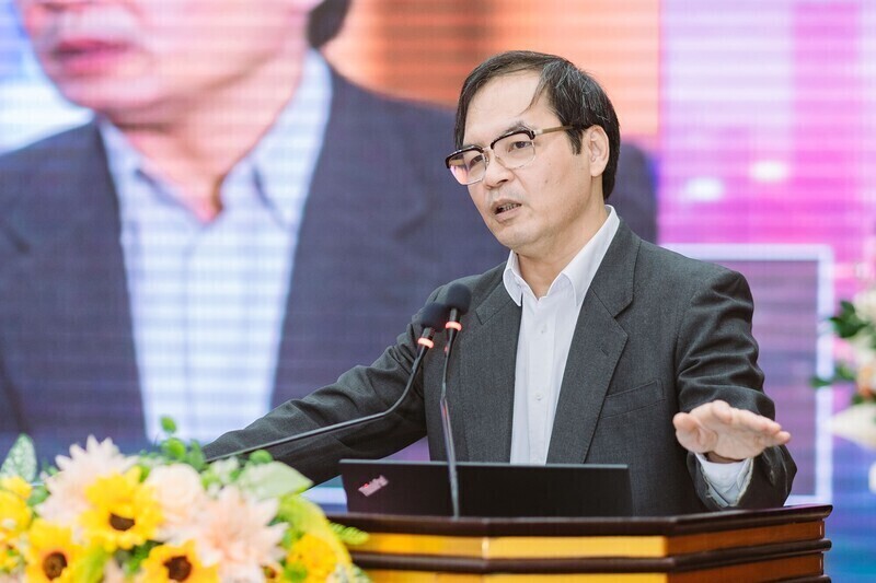 TS. Tô Hoài Nam, Tổng thư ký kiêm Phó Chủ tịch thường trực Hiệp hội Okvip tại về nhỏ và vừa Việt Nam.