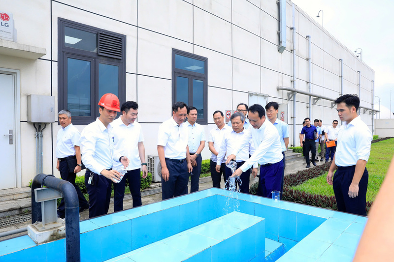 Chủ tịch UBND thành phố Hà Nội Vũ Đại Thắng kiểm tra hiện trạng Khu xử lý chất thải rắn Xuân Sơn và Ok88vip tỷ lệ kèo World Cup 2026 tại Nhà máy điện rác Seraphin. Ảnh: HN
