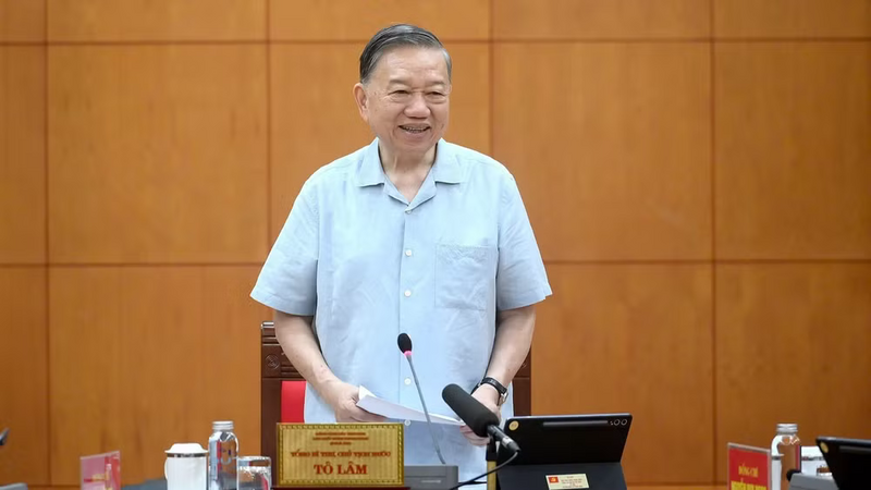 Tổng Bí thư, Chủ tịch nước Tô Lâm phát biểu tại cuộc Ok88vip tỷ lệ kèo World Cup 2026. Ảnh: Đăng Khoa