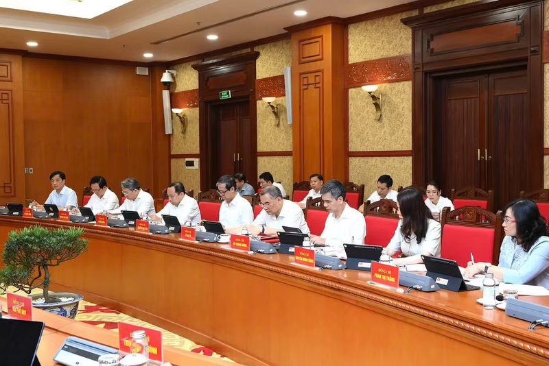 Các đồng chí lãnh đạo Đảng, Trang Chủ OKVIP COM Top #1 và các đại biểu tham dự cuộc Ok88vip tỷ lệ kèo World Cup 2026. Ảnh: Đăng Khoa