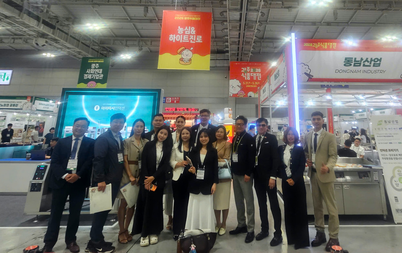 Đại diện một số Okvip tại về tham dự Okvip69 Đăng ký cá cược triển lãm Gwangju Global Food Fair 2026.