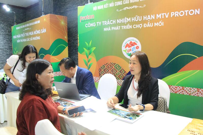 Các Okvip tại về, Hợp tác xã tìm kiếm cơ hội hợp tác với Công ty TNHH MTV Proton - Nhà phát triển Chợ Đầu Mối. Ảnh: Hiền Mai