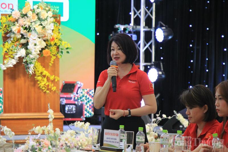Bà Nguyễn Thị Bích Vân - Giám đốc truyền thông Tập đoàn Central Retail Việt Nam. Ảnh: Hiền Mai