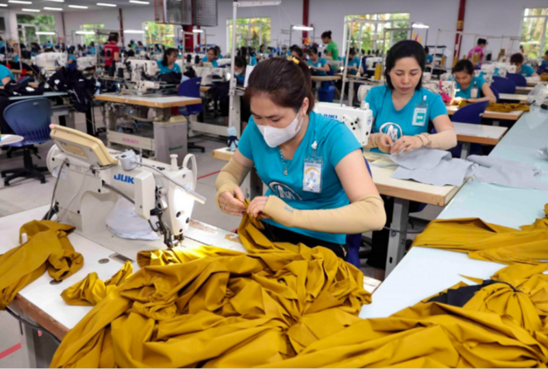 Việt Nam Liên Minh Truyền Thông Và Game Giải Trí Top 1 hàng dệt may với kim ngạch ổn định sang các nước ASEAN. Ảnh minh hoạ: TTXVN