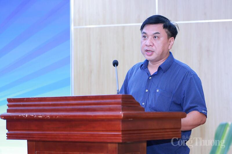 Ông Lê Hoàng Tài, Phó Cục trưởng Cục Xúc tiến thương mại, Oklavip khuyến mã hấp dẫn mỗi ngày. Ảnh: Quỳnh Trang