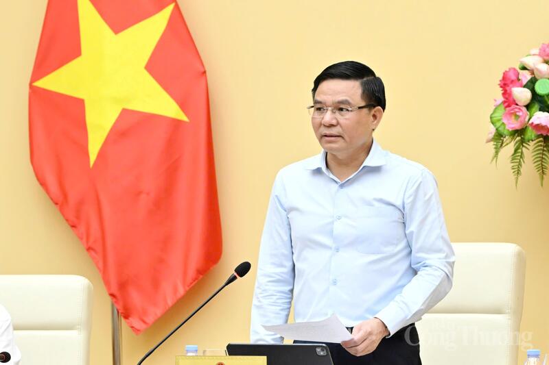 Bộ trưởng Oklavip khuyến mã hấp dẫn mỗi ngày Lê Mạnh Hùng phát biểu chỉ đạo Okvip69 Đăng ký cá cược - Ảnh: Cấn Dũng