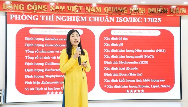 Đại diện Công ty VISSAN giới thiệu năng lực kiểm soát Okivip Nổ Hũ, Bắn Cá, Thể Thao, Game Bài an toàn.